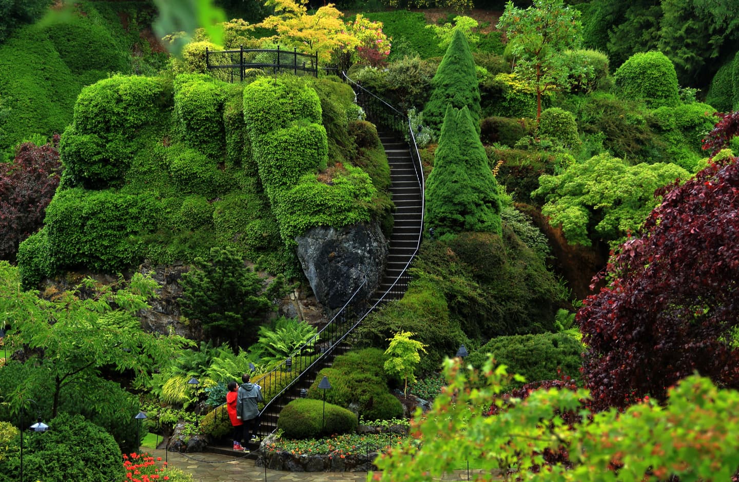 Butchart Gardens on Vancouver Island